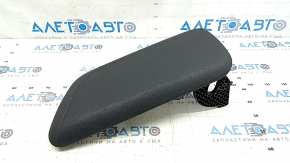 Armrest for Toyota Camry v70 18-24, black leather, brown stitching