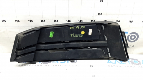Right front bumper grille for Audi A4 B9 17-17 s-line, without radar, light chrome, minor chips