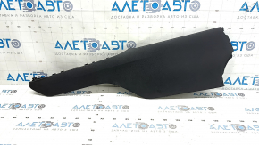 Left side center console trim for Toyota Camry v70 18-24, black, scratches