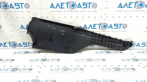 Left side center console trim for Toyota Camry v70 18-24, black, scratches