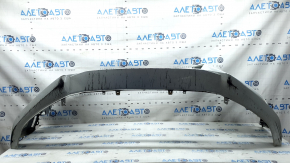Bare front bumper for an Audi A4 B9 17-19 S-Line without washers, for 4 parking sensors, without a tow hook plug, graphite, broken fasteners, cracks, scratches