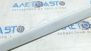 Right door sill molding for Audi A4 B9 17-19 S-Line, 195 cm, white, chips, worn