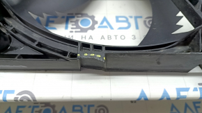 The diffuser radiator shroud assembly for a Toyota Camry V70 18-24 hybrid is broken.