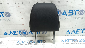 Toyota Camry v70 18-18 passenger seat headrest, black leather, brown stitching