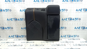 Left rear seat back for Toyota Camry v70 18-19, black leather combination