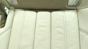 Rear seat cushion for Audi A4 B9 17-19, beige leather, heated, wrinkled, dry cleanable