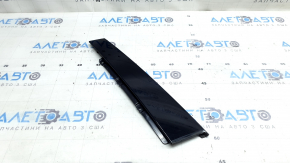 Audi A4 B9 17-25 front right side door trim, glossy black, worn