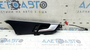 Audi A4 B9 17-25 front right inner door handle with backlight, with trim, crack in mount