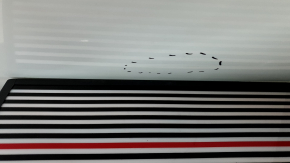 Bare rear right door Audi A4 B9 17-19 white LY9C, painted 0.3-0.35