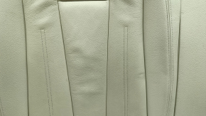 Right rear seat backrest for Audi A4 B9 17-19, beige leather, heated, with seat belt and armrest, for cleaning