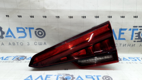 Right LED interior trunk lid light for Audi A4 B9 17 sedan
