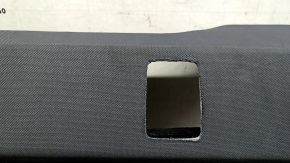 Rear shelf Audi A4 B9 18-25 gray, Bang and Olufsen, cracks