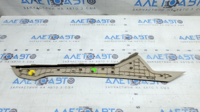 Upper left center console trim for Audi A4 B9 17-25 black