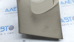Left center pillar trim, upper belt, Audi A4 B9 17-17, beige, dry-cleanable