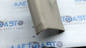 Left center pillar trim, upper belt, Audi A4 B9 17-17, beige, dry-cleanable