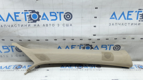Audi A4 B9 17-17 beige front pillar trim, Bang & Olufsen, needs cleaning, scratches