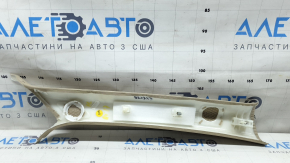 Upper left front pillar trim for Audi A4 B9 17-17 beige, Bang and Olufsen, needs cleaning, scratches
