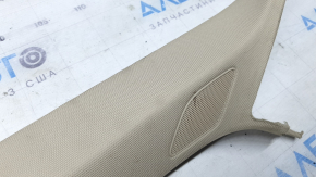 Upper left front pillar trim for Audi A4 B9 17-17 beige, Bang and Olufsen, needs cleaning, scratches