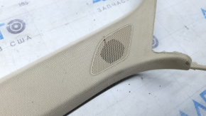 Upper left front pillar trim for Audi A4 B9 17-17 beige, Bang and Olufsen, needs cleaning, scratches