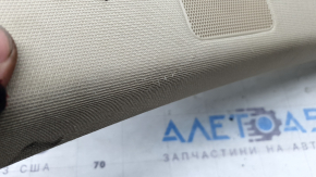Upper left front pillar trim for Audi A4 B9 17-17 beige, Bang and Olufsen, needs cleaning, scratches