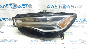 Left front headlight assembly for Audi A6 C7 16-18 (restored LED)
