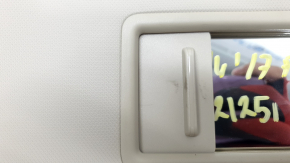 Right sun visor for Audi A4 B9 17-25, beige, without hook, for cleaning
