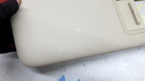 Right sun visor for Audi A4 B9 17-25, beige, without hook, for cleaning