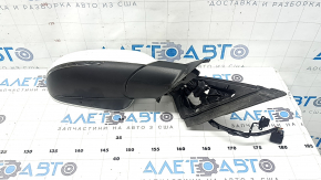Right side mirror assembly for Audi A6 C7 12-18, 14+2 pins, heated, for auto storage, BSM, auto-dimming, turn signal, black