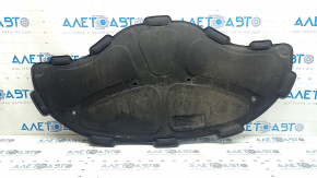 The hood insulation of the Audi A6 C7 12-18 is dented.