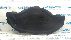 The hood insulation of the Audi A6 C7 12-18 is dented.