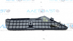 Front right center console trim for Audi A4 B9 17-25, gray, with plug