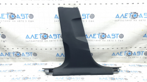 Audi A4 B9 17-25 gray center pillar trim, scratched, left lower