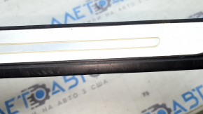 Audi A4 B9 17-20 S-Line exterior door sill trim, front left, with backlight, scratches