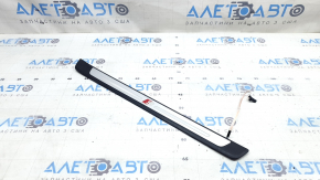 Audi A4 B9 17-20 S-Line outer door sill trim, front right, with backlight, scratches, dents