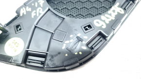 Right dashboard speaker grille for Audi A4 B9 17-20 gray, Bang & Olufsen, 2 parts, broken mount
