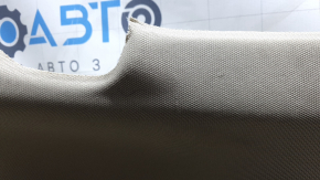 The headliner of the Audi A4 B9 17-17 is black, under the sunroof, and has peeled off.