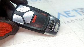 Smart key for Audi A4 B9 17-21 type 1, 4 buttons, no cover, worn, scratches, nicks