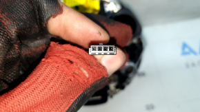 The Audi A4 B9 17-25 gray steering wheel airbag has a broken mount.