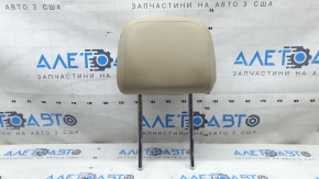 Front left headrest for Audi A4 B9 17-18, beige leather, for cleaning