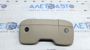 Upper driver's seat backrest trim for Audi A4 B9 17-25, beige, for cleaning