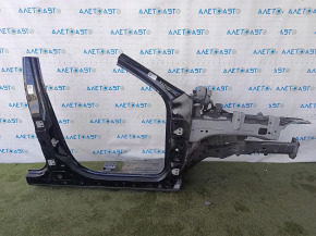 Jeep Cherokee KL 19-23 front right quarter panel on the body, black