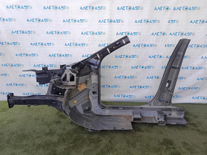 Jeep Cherokee KL 19-23 front right quarter panel on the body, black