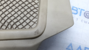 Rear passenger seat trim for Audi A4 B9 17-25 beige, needs cleaning, scratches