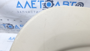 Rear passenger seat trim for Audi A4 B9 17-25 beige, needs cleaning, scratches