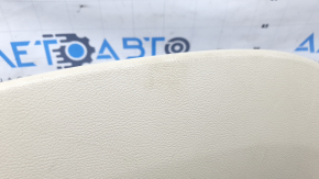 Rear passenger seat trim for Audi A4 B9 17-25 beige, needs cleaning, scratches