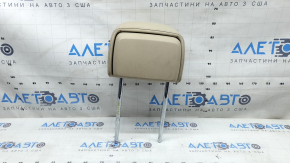 Front right headrest for Audi A4 B9 17-18, leather, beige, for cleaning