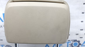 Front right headrest for Audi A4 B9 17-18, leather, beige, for cleaning