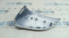 Right side mirror cover for Audi A5 F5 18-25 with BSM, white, broken mount