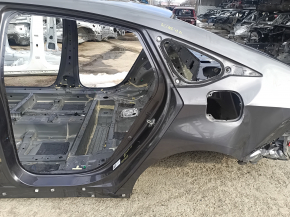 Left rear fender lip on a 18-22 Honda Accord, graphite finish
