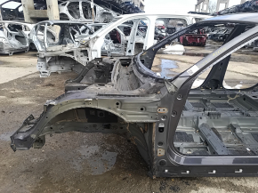 Front left quarter panel of Honda Accord 18-22 hybrid, on the body, graphite, butt